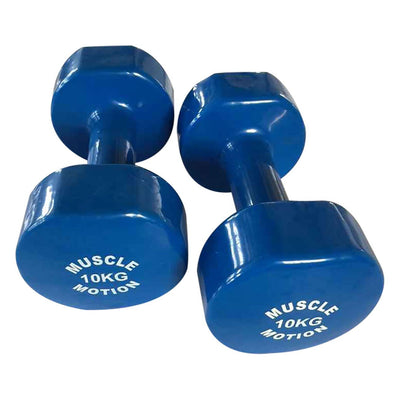 5kg to 10kg VINYL DUMBBELL SET (PACKAGE PRICE)