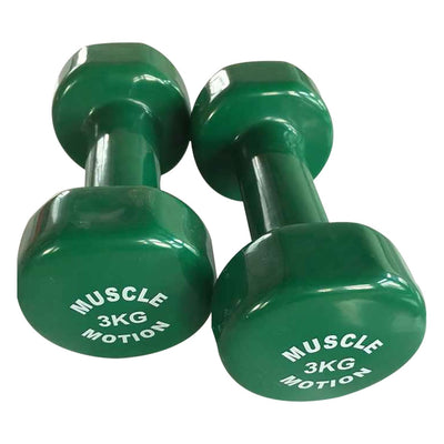 1kg TO 6kg VINYL DUMBBELL SET (PACKAGE PRICE)