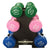 Vinyl Dumbbell Set 3kg  4kg & 5kg with Rack (Package Price)